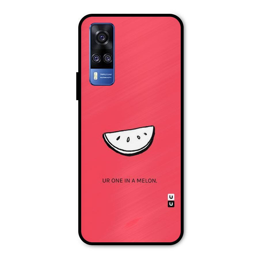 One In Melon Metal Back Case for Vivo Y31
