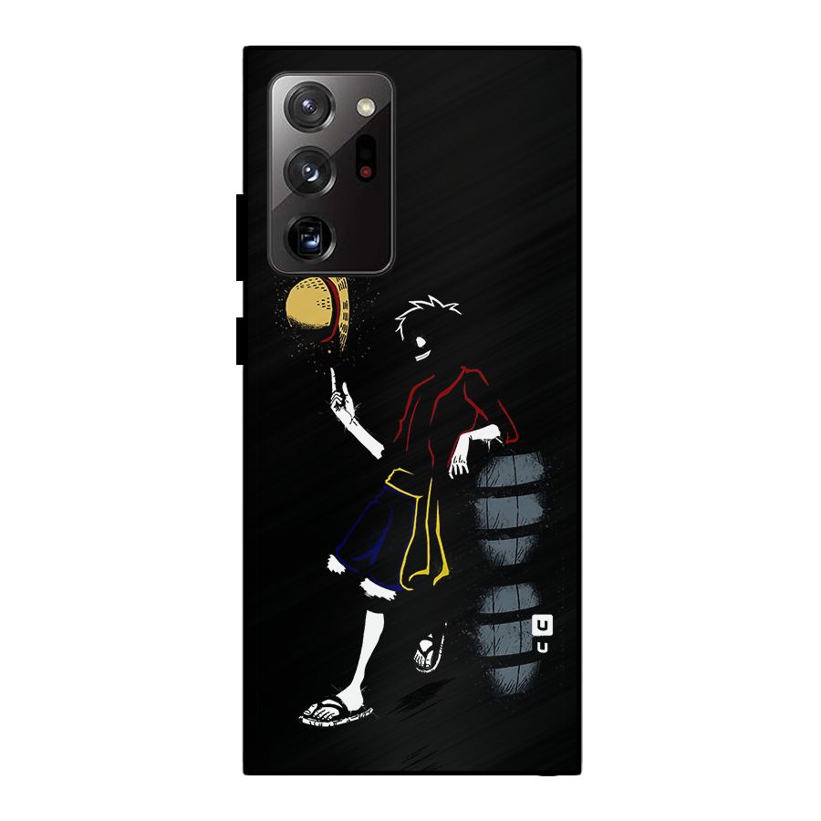 One Piece Luffy Style Metal Back Case for Galaxy Note 20 Ultra 5G