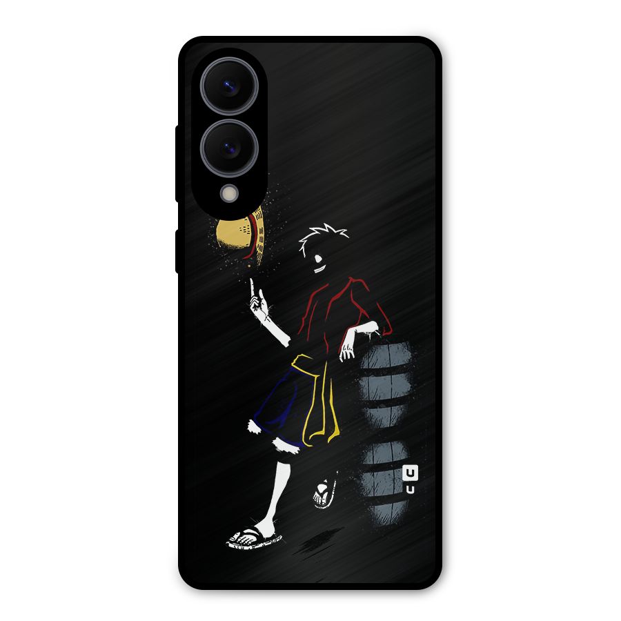 One Piece Luffy Style Metal Back Case for Galaxy S25 Edge