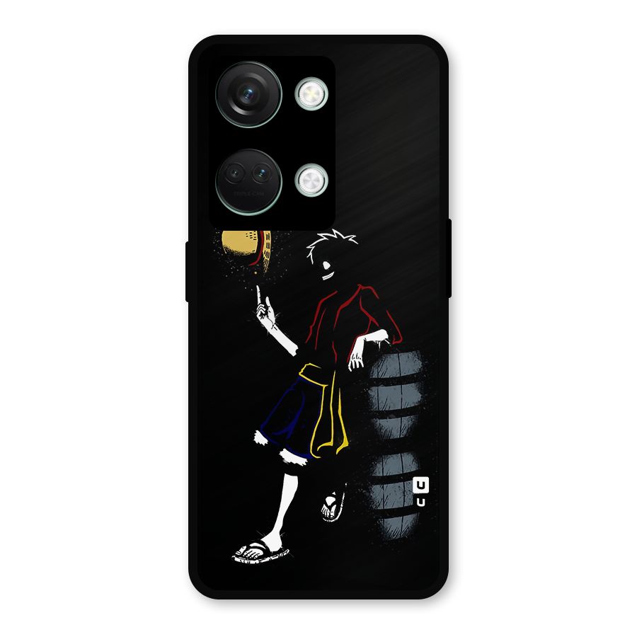 One Piece Luffy Style Metal Back Case for OnePlus Nord 3