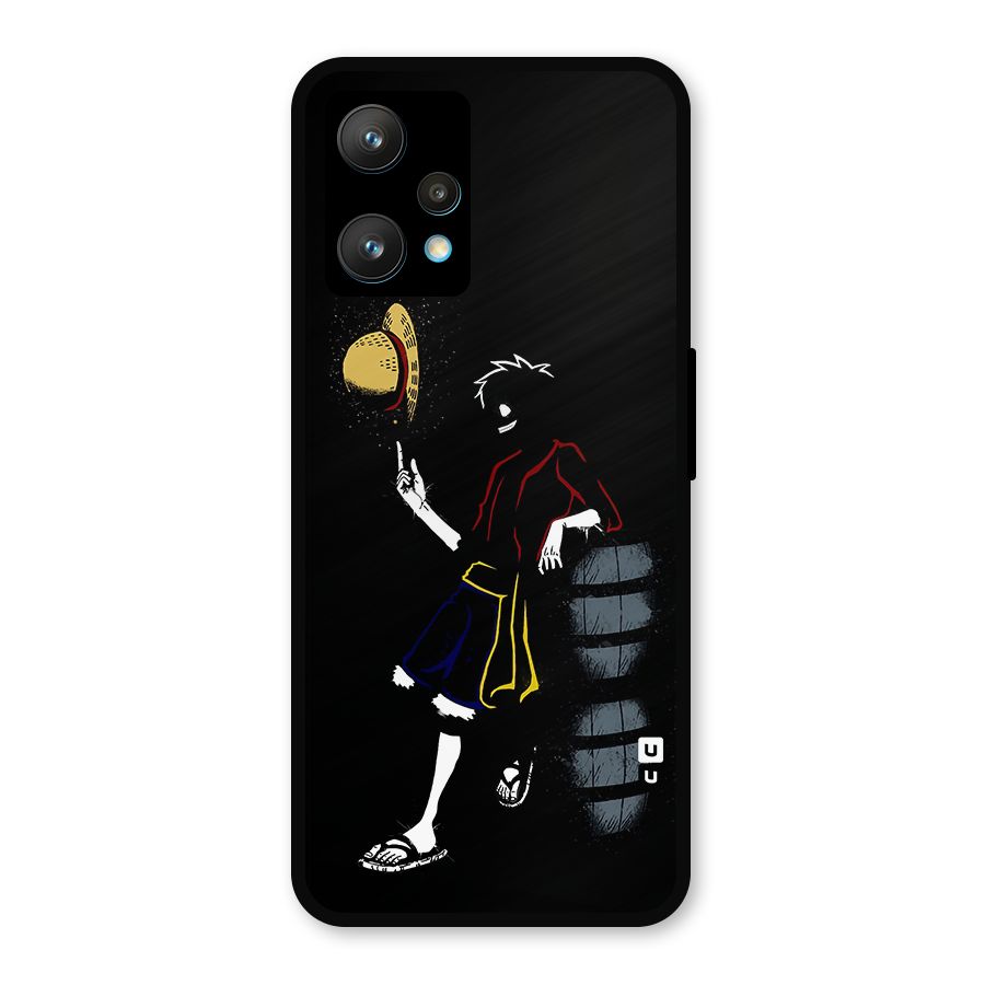 One Piece Luffy Style Metal Back Case for Realme 9