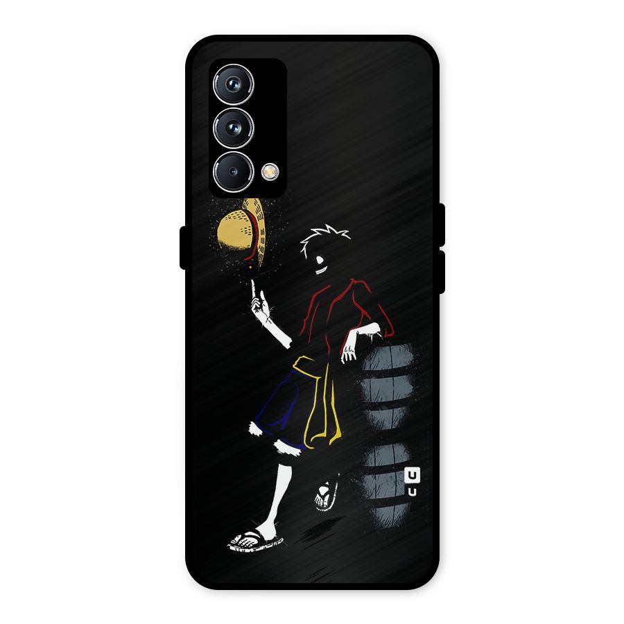 One Piece Luffy Style Metal Back Case for Realme GT Master Edition