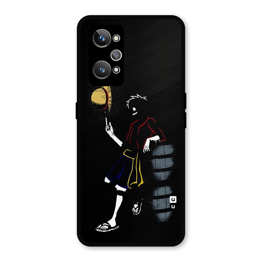 One Piece Luffy Style Metal Back Case for Realme GT Neo 3T