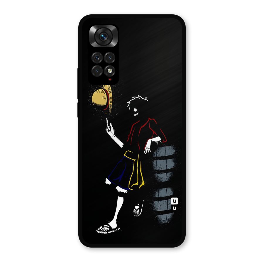 One Piece Luffy Style Metal Back Case for Redmi Note 11s