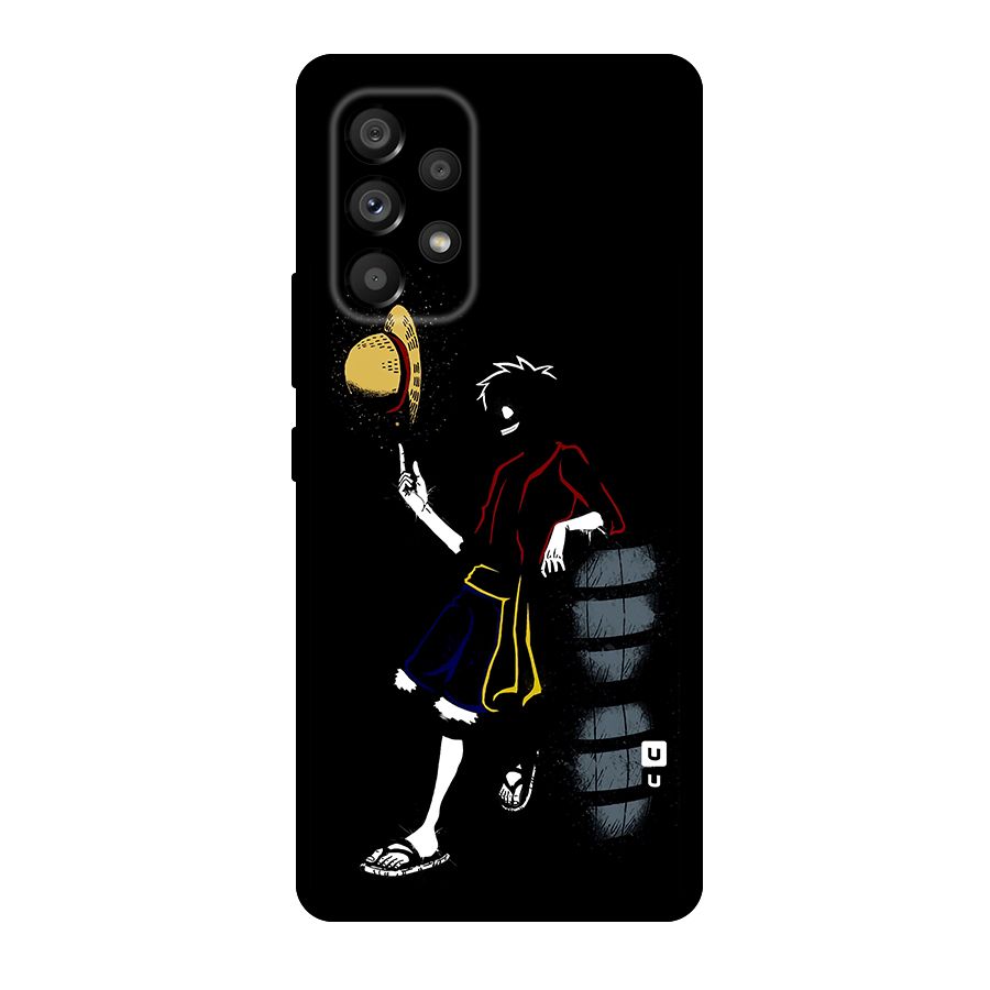 One Piece Luffy Style Original Polycarbonate Back Case for Galaxy A53 5G