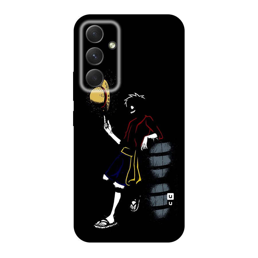 One Piece Luffy Style Original Polycarbonate Back Case for Galaxy A54