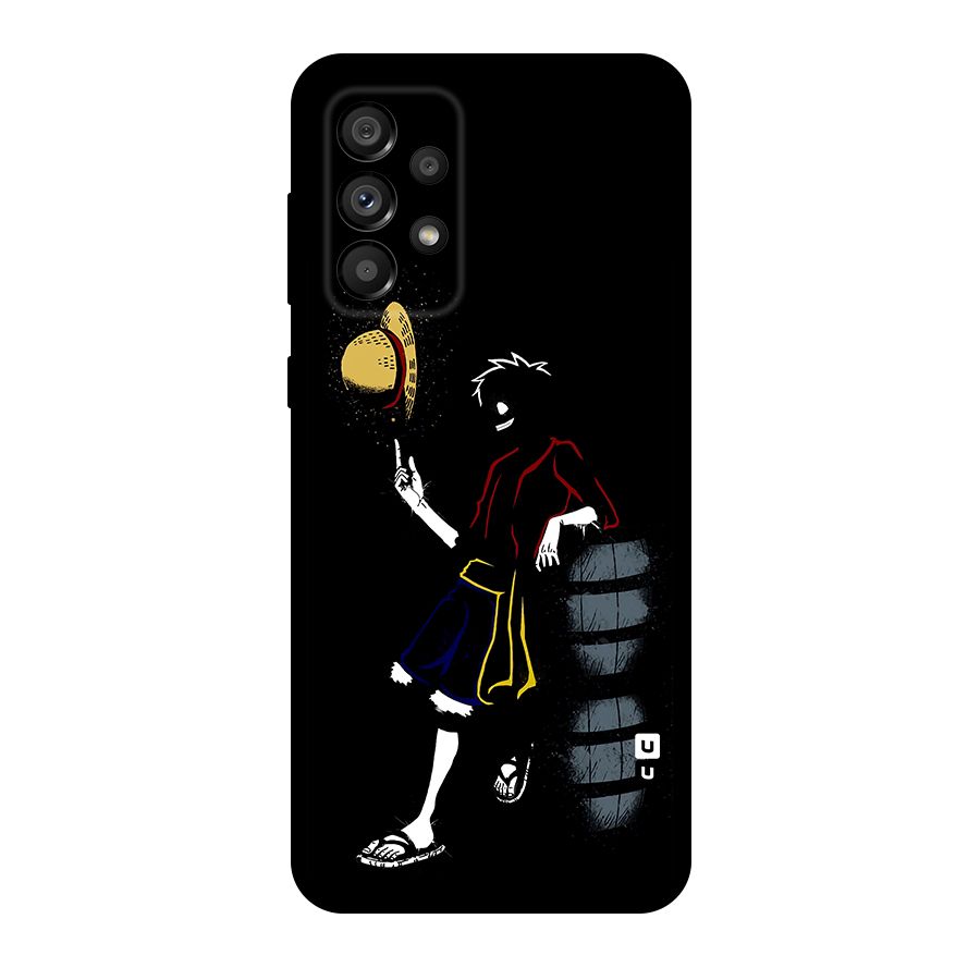 One Piece Luffy Style Original Polycarbonate Back Case for Galaxy A73 5G