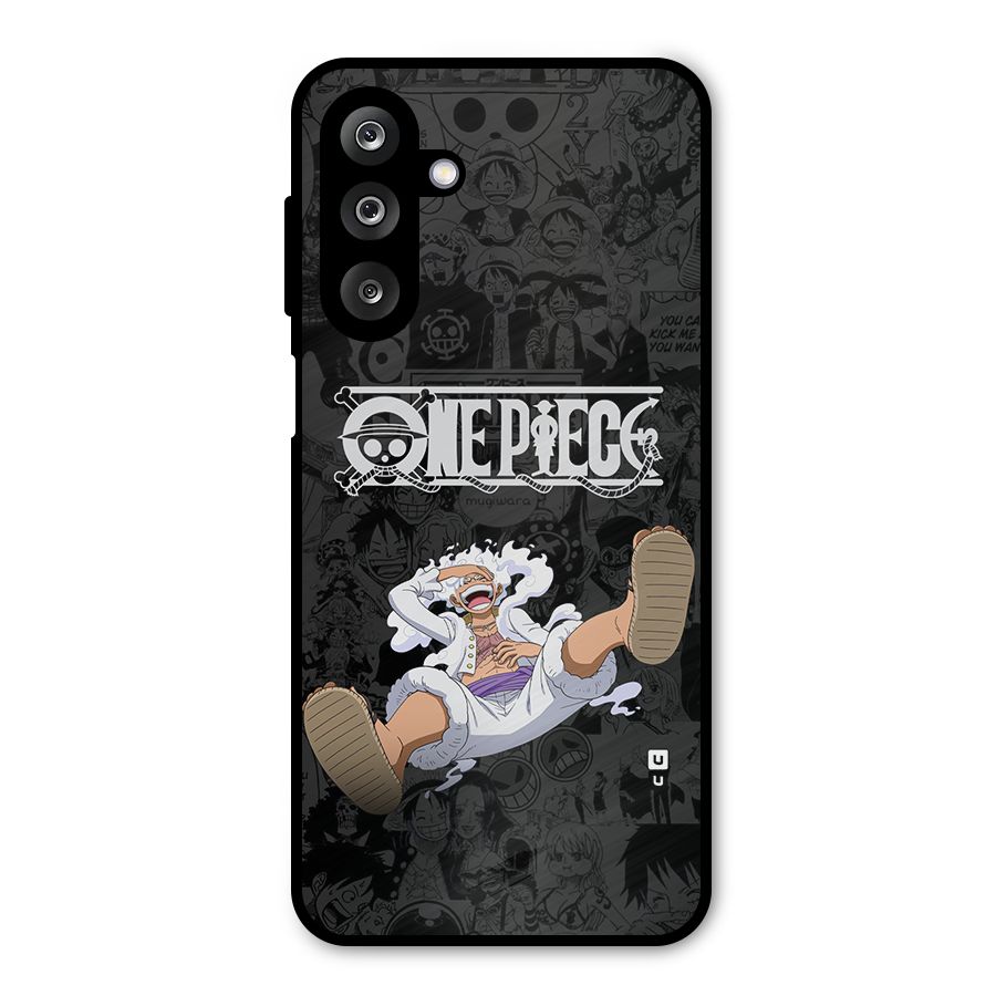 One Piece Manga Laughing Metal Back Case for Galaxy M36