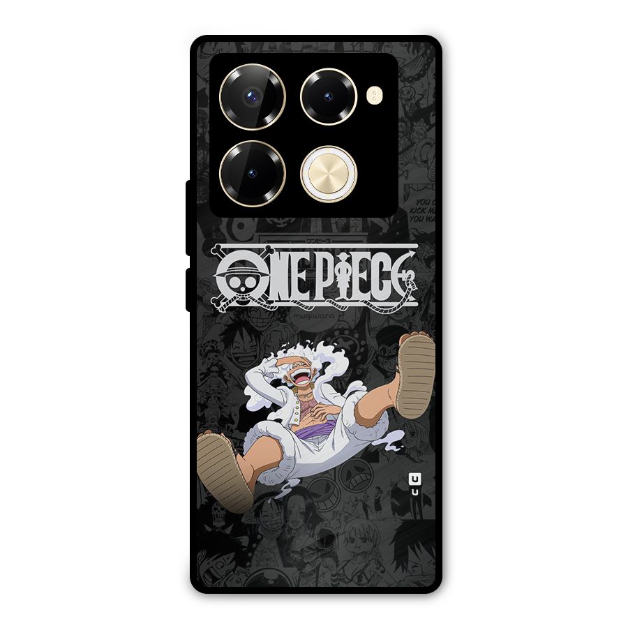 One Piece Manga Laughing Metal Back Case for Infinix Note 40 Pro Plus
