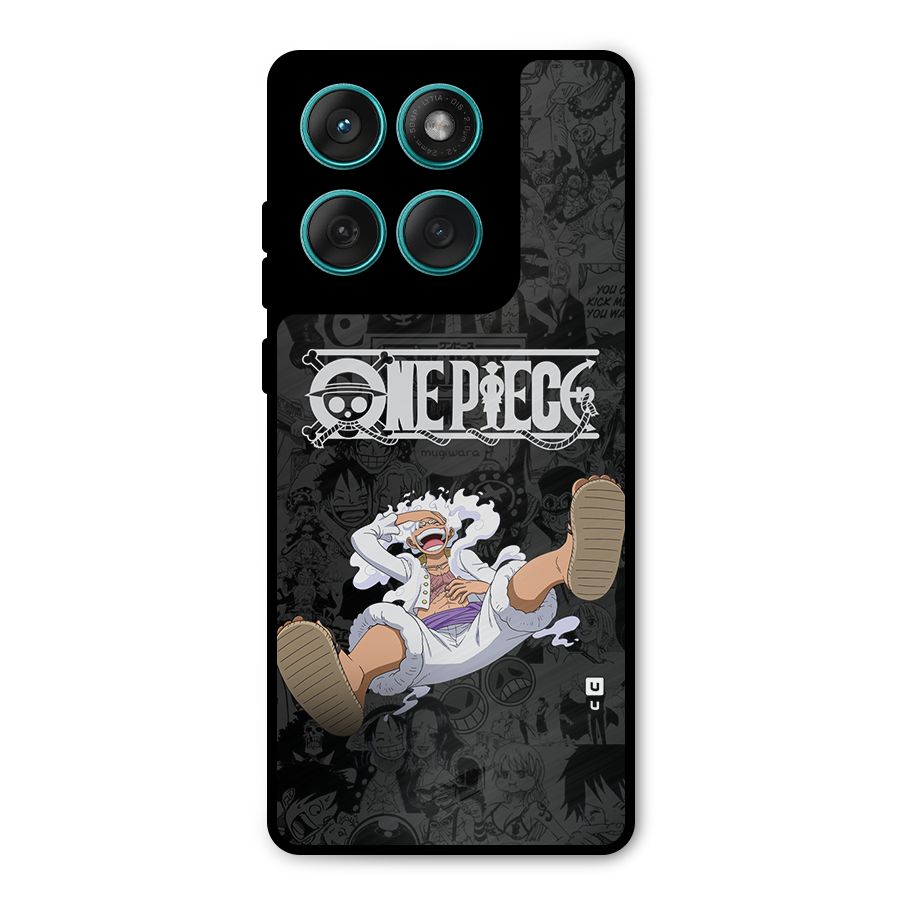 One Piece Manga Laughing Metal Back Case for Motorola Edge 60 Fusion