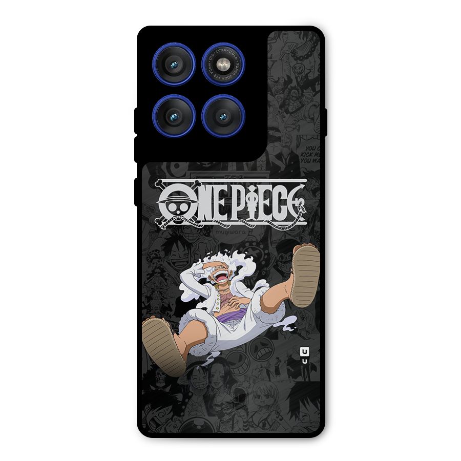 One Piece Manga Laughing Metal Back Case for Motorola Edge 60 Pro