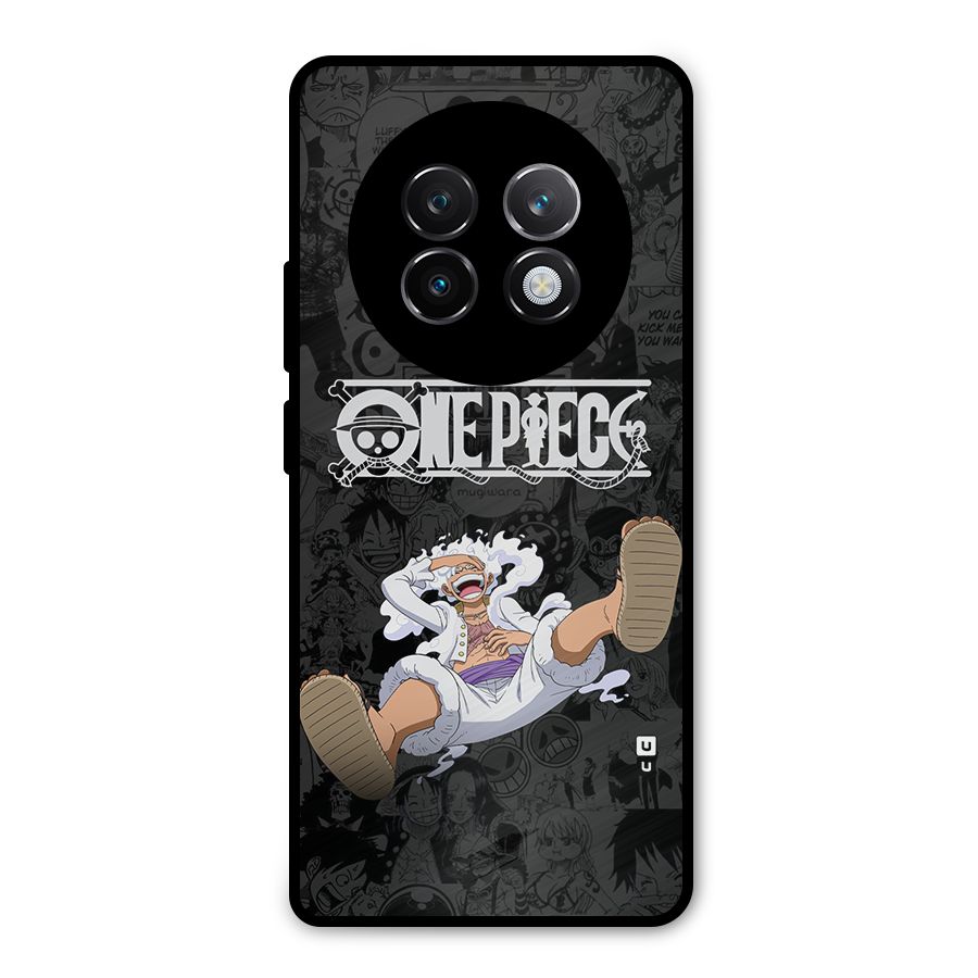 One Piece Manga Laughing Metal Back Case for Realme 13 Plus
