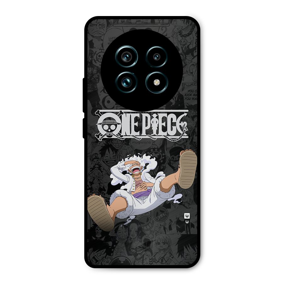 One Piece Manga Laughing Metal Back Case for Realme 13 Pro Plus