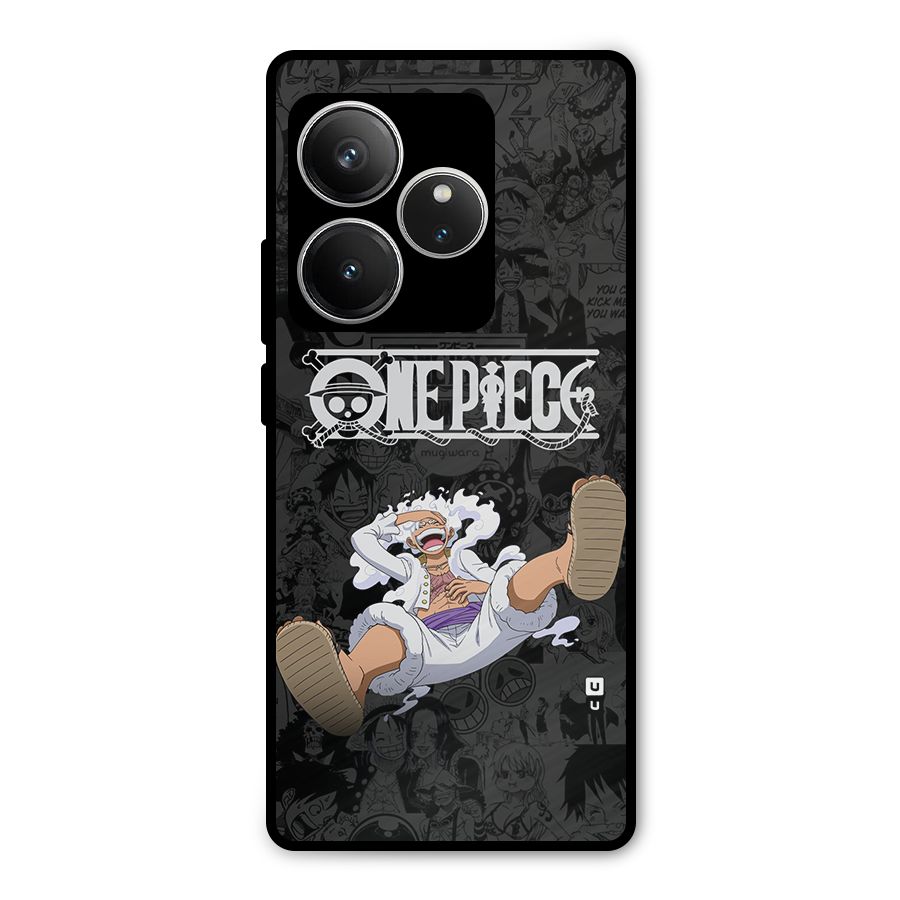 One Piece Manga Laughing Metal Back Case for Realme GT 6