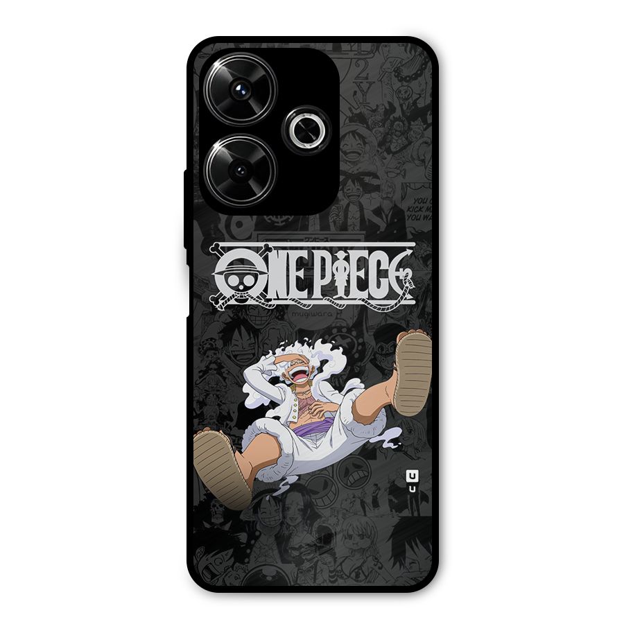 One Piece Manga Laughing Metal Back Case for Redmi 13 5G