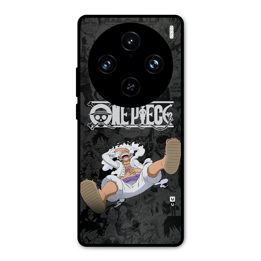One Piece Manga Laughing Metal Back Case for Vivo X100 Pro