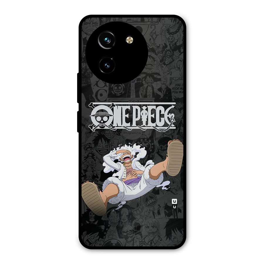 One Piece Manga Laughing Metal Back Case for Vivo Y200i