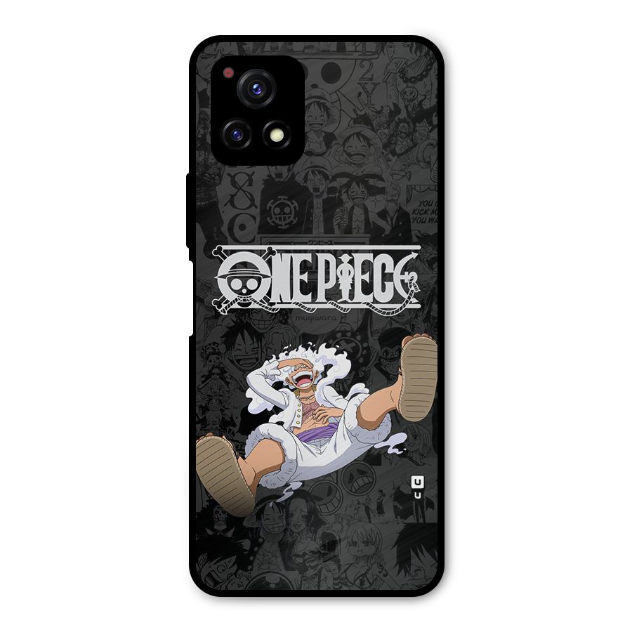 One Piece Manga Laughing Metal Back Case for Vivo Y72 5G