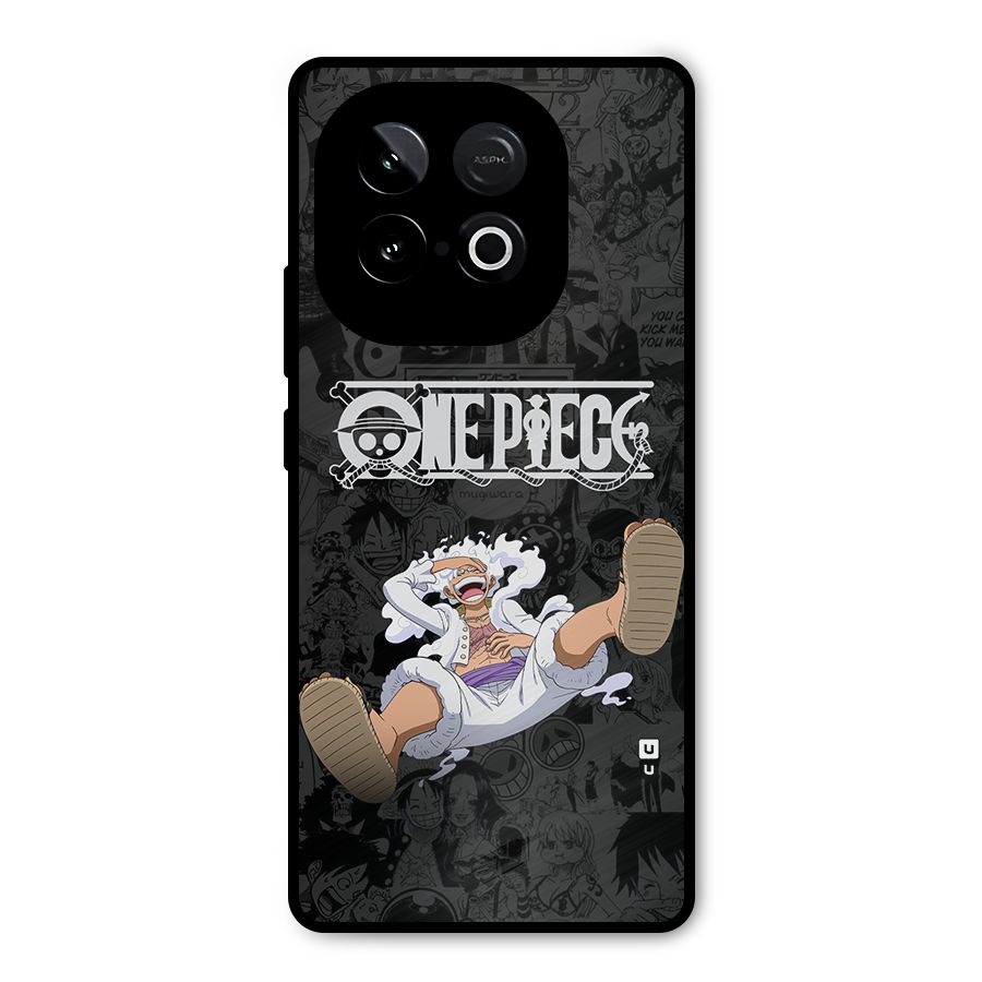 One Piece Manga Laughing Metal Back Case for iQOO Neo 10