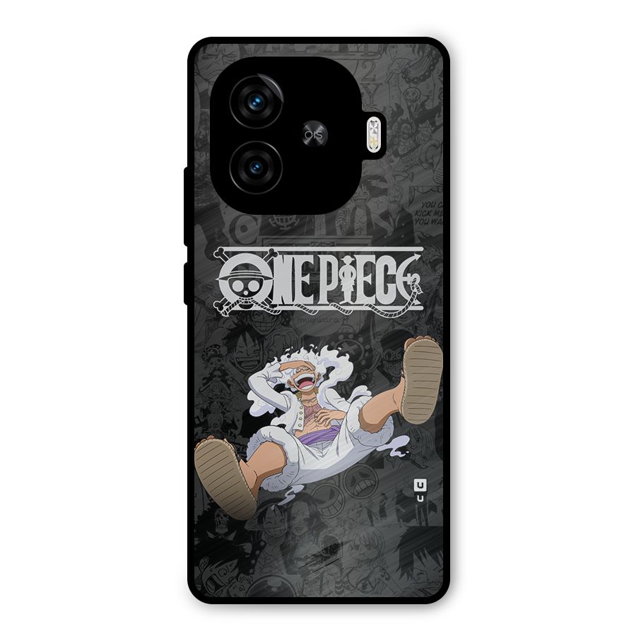 One Piece Manga Laughing Metal Back Case for iQOO Z9 Turbo