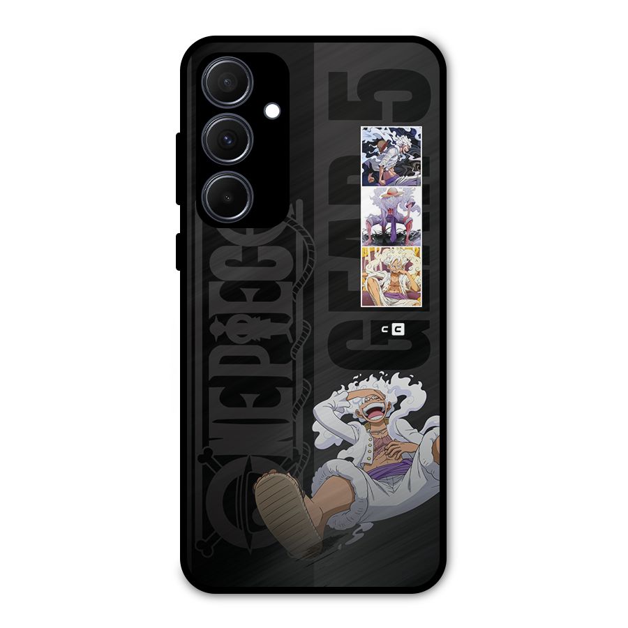 One Piece Monkey D LUffy Gear 5 Metal Back Case for Galaxy A35