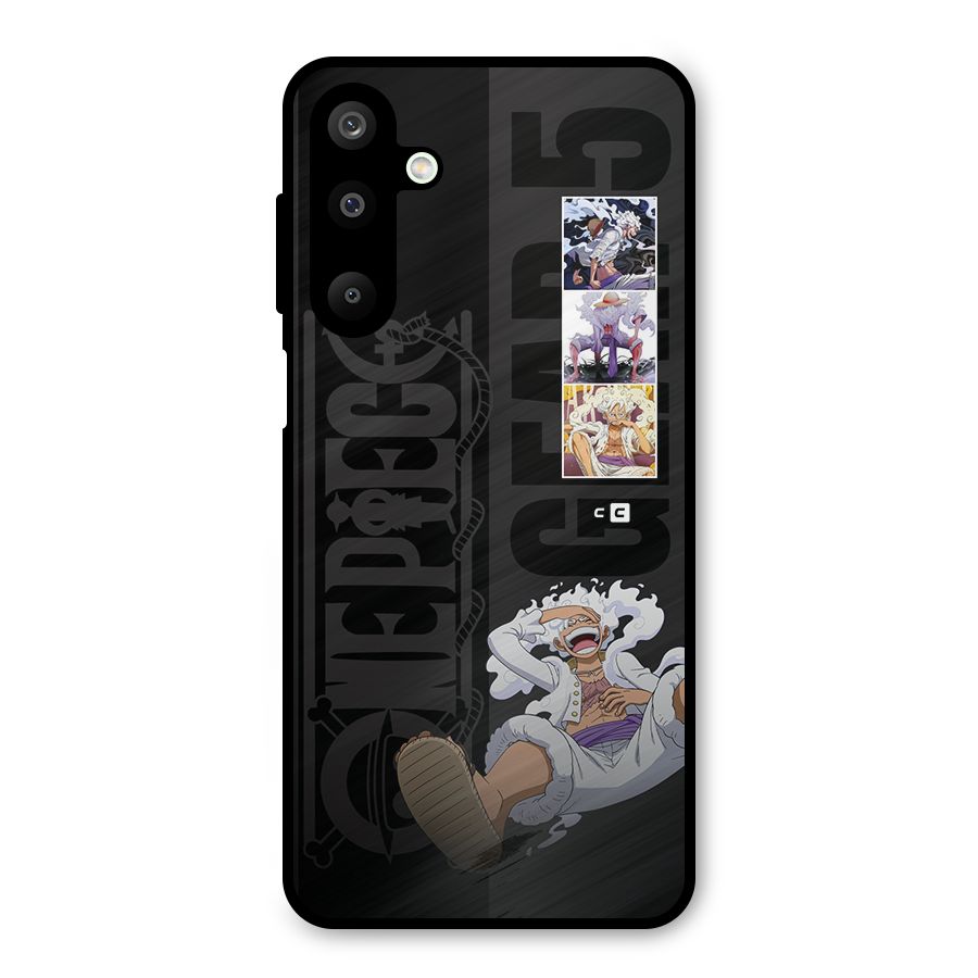 One Piece Monkey D LUffy Gear 5 Metal Back Case for Galaxy M16