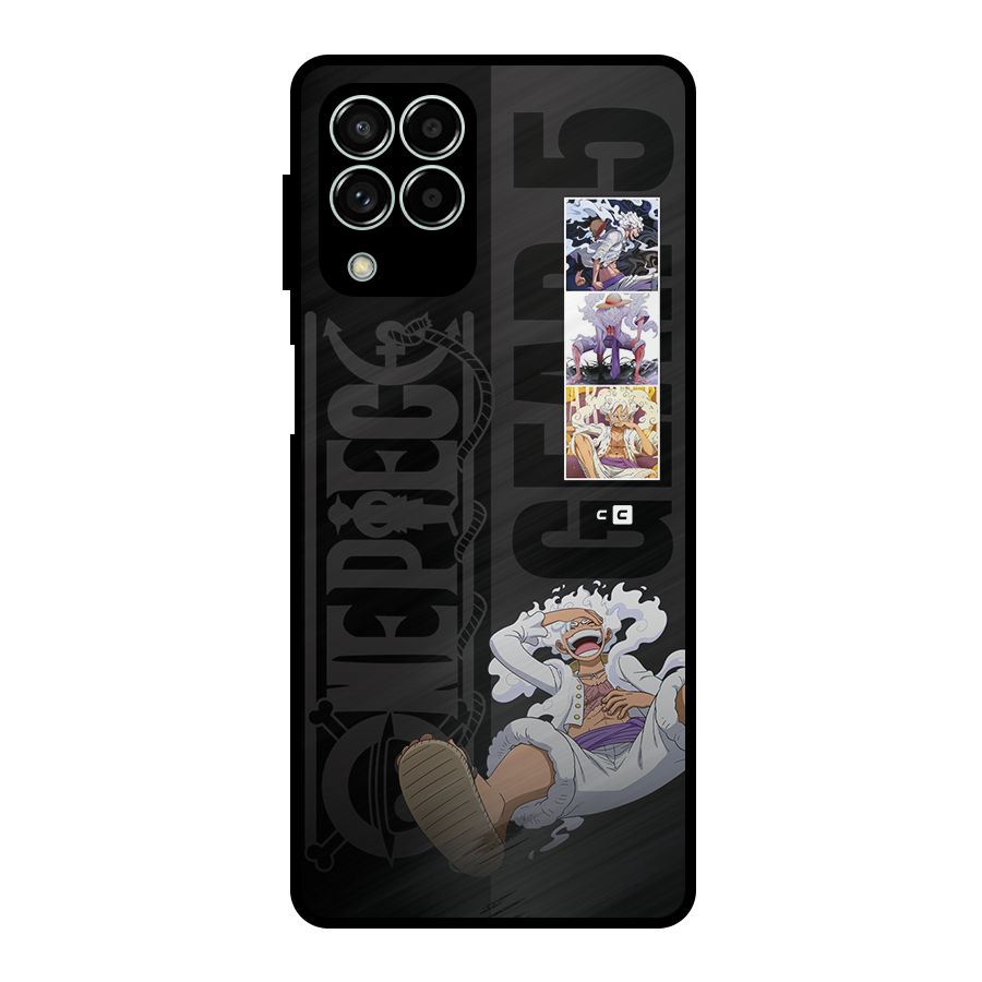 One Piece Monkey D LUffy Gear 5 Metal Back Case for Galaxy M33