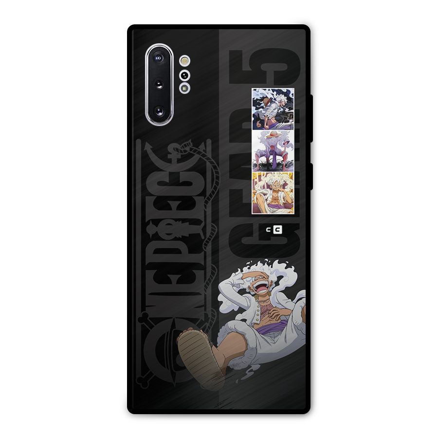 One Piece Monkey D LUffy Gear 5 Metal Back Case for Galaxy Note 10 Plus