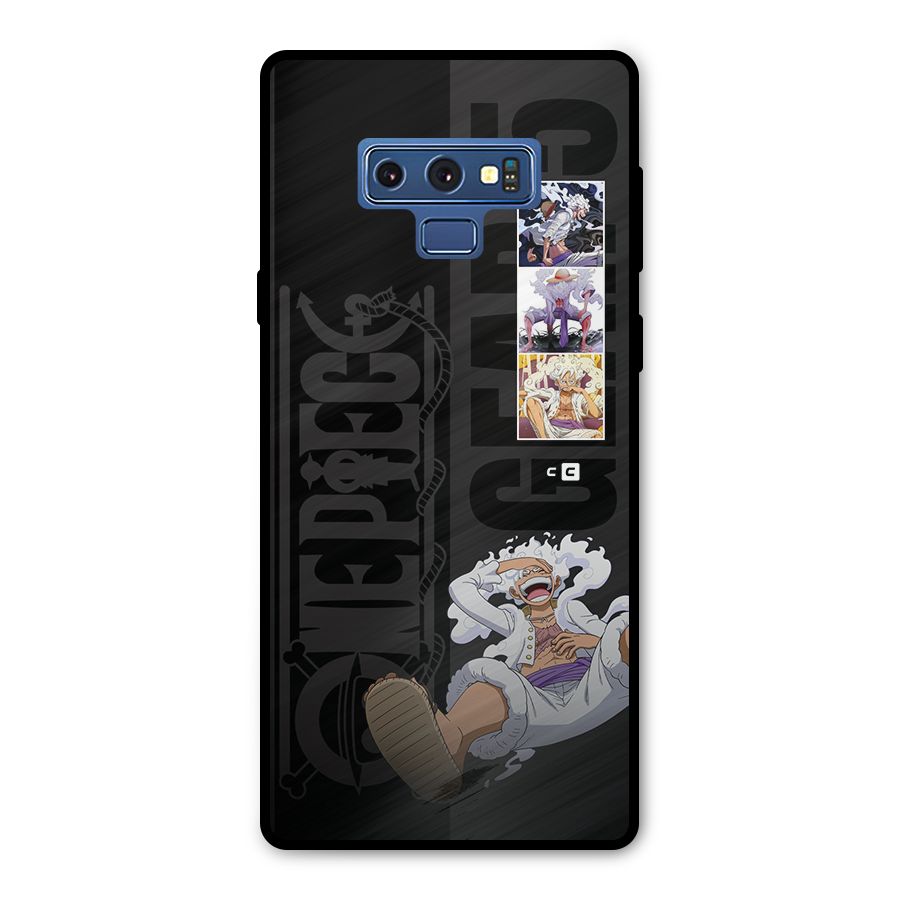 One Piece Monkey D LUffy Gear 5 Metal Back Case for Galaxy Note 9