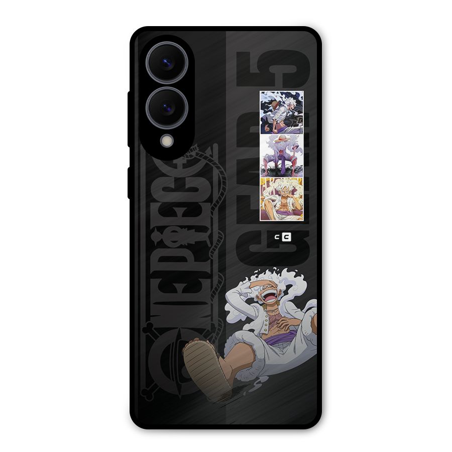 One Piece Monkey D LUffy Gear 5 Metal Back Case for Galaxy S25 Edge