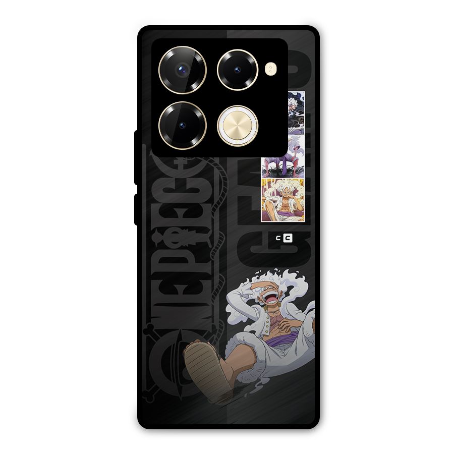 One Piece Monkey D LUffy Gear 5 Metal Back Case for Infinix Note 40 Pro Plus
