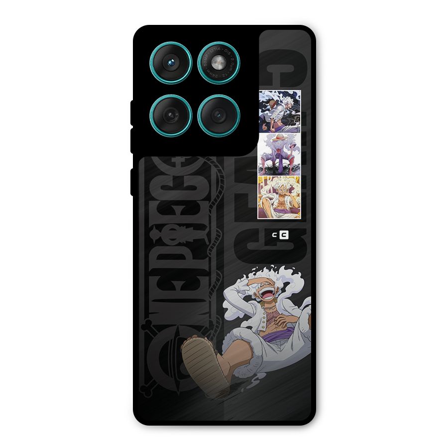 One Piece Monkey D LUffy Gear 5 Metal Back Case for Motorola Edge 60 Fusion