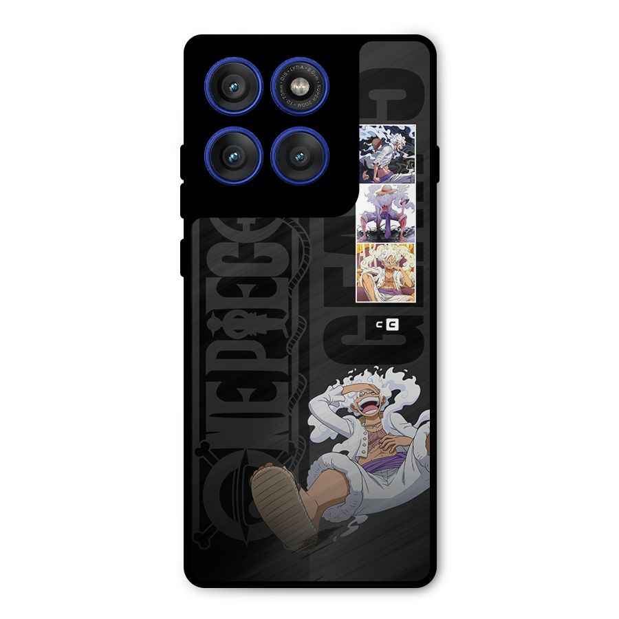One Piece Monkey D LUffy Gear 5 Metal Back Case for Motorola Edge 60 Pro