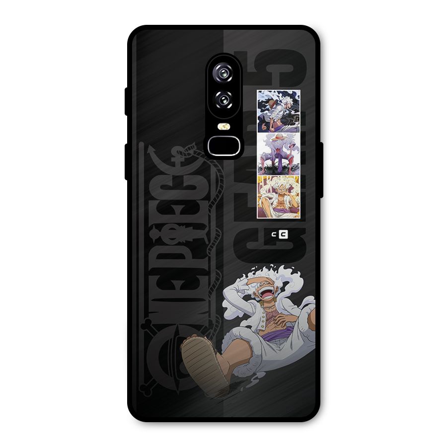 One Piece Monkey D LUffy Gear 5 Metal Back Case for OnePlus 6