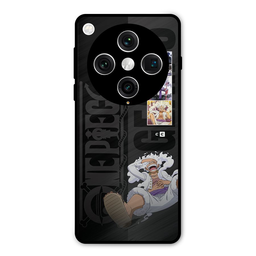 One Piece Monkey D LUffy Gear 5 Metal Back Case for Oppo Find X8 Pro