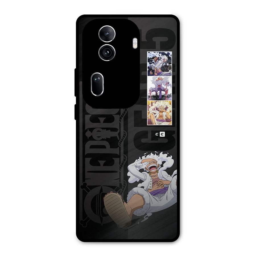 One Piece Monkey D LUffy Gear 5 Metal Back Case for Oppo Reno11 Pro 5G