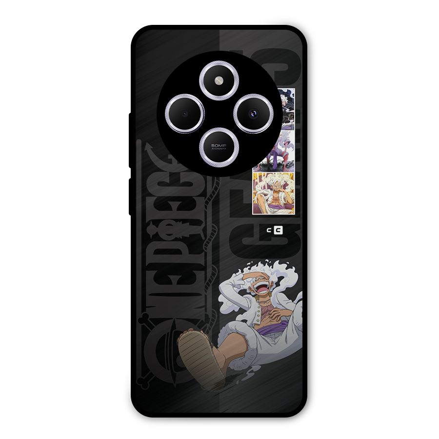 One Piece Monkey D LUffy Gear 5 Metal Back Case for Poco C75 5G
