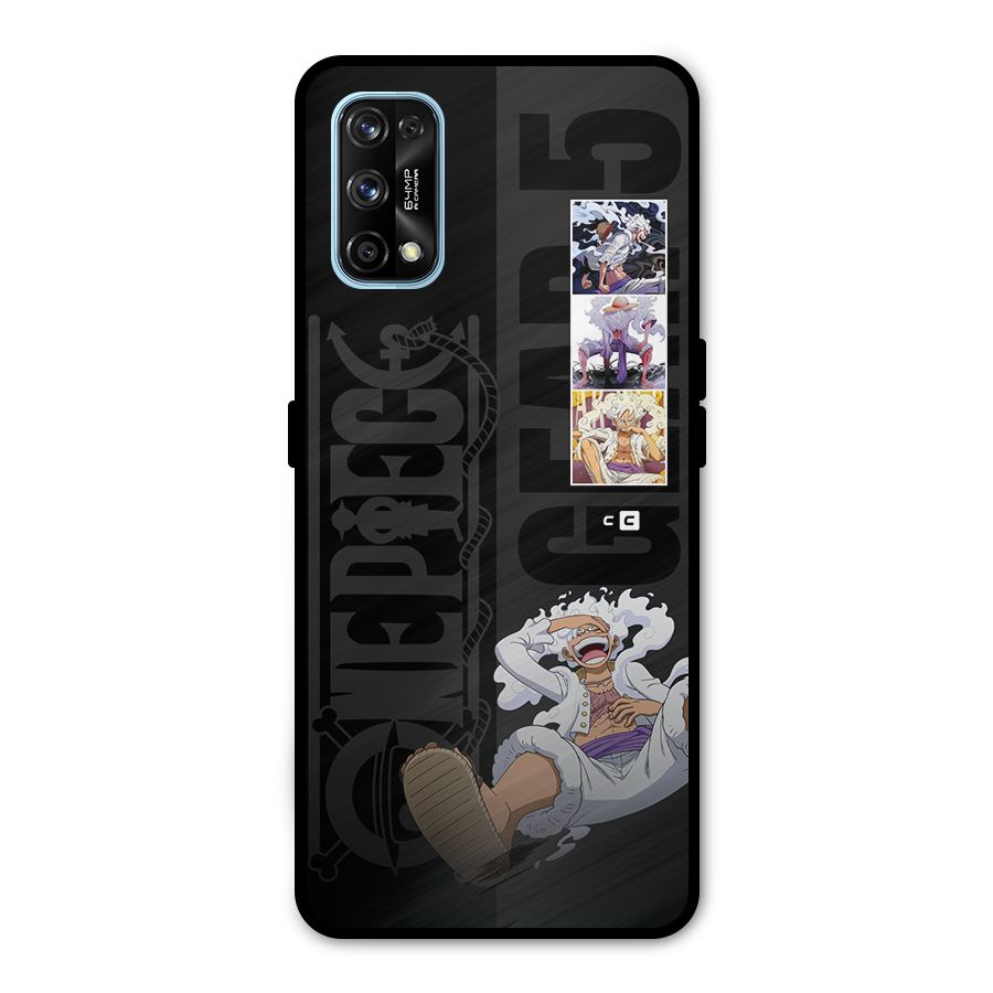 One Piece Monkey D LUffy Gear 5 Metal Back Case for Realme 7 Pro