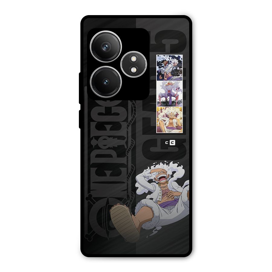 One Piece Monkey D LUffy Gear 5 Metal Back Case for Realme GT 6T