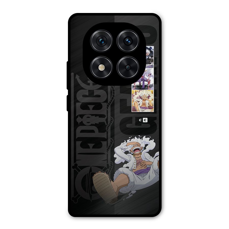 One Piece Monkey D LUffy Gear 5 Metal Back Case for Redmi Note 14 Pro 5G