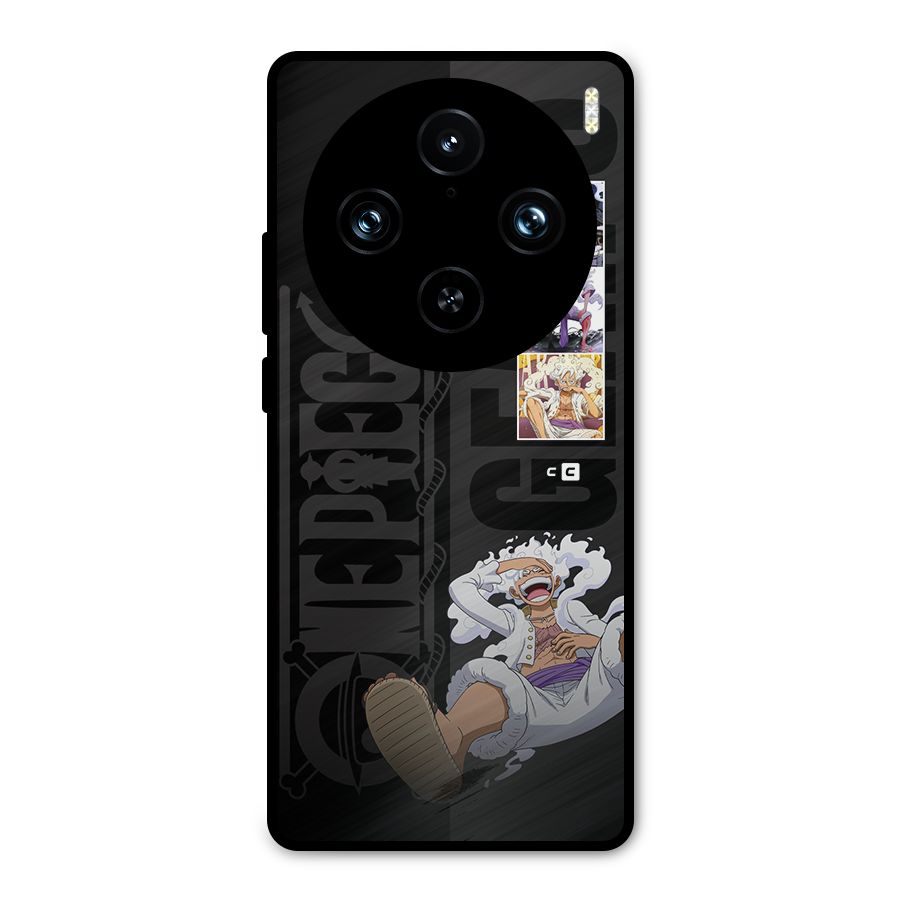 One Piece Monkey D LUffy Gear 5 Metal Back Case for Vivo X100 Pro