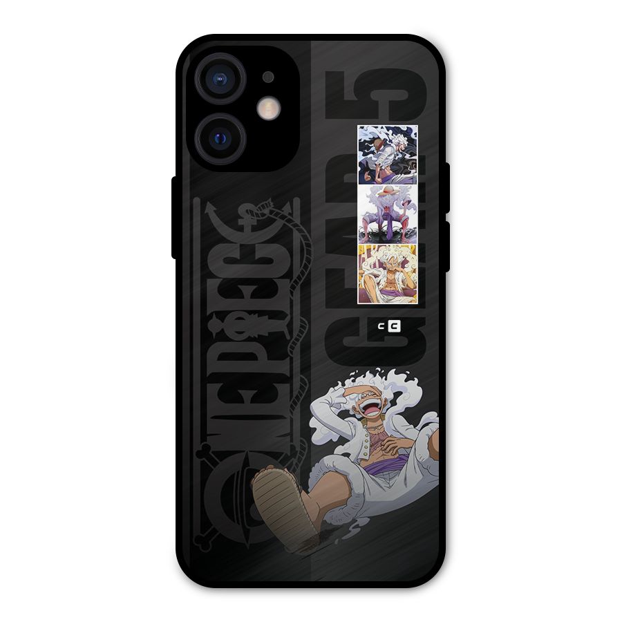 One Piece Monkey D LUffy Gear 5 Metal Back Case for iPhone 12 Mini