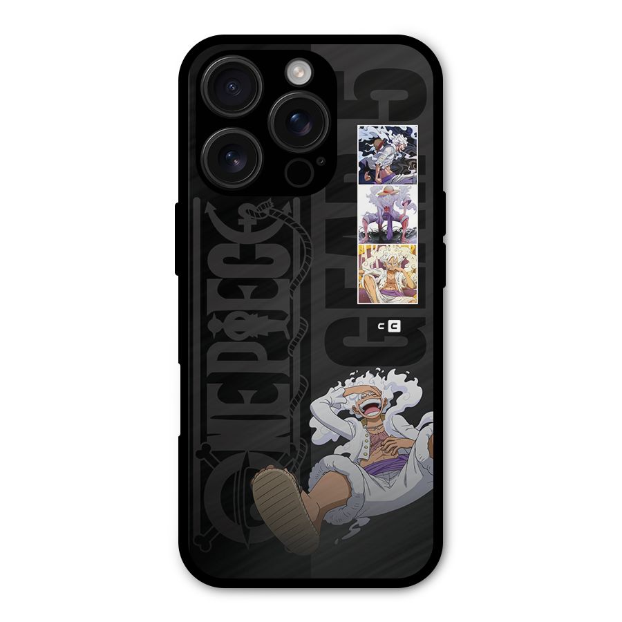 One Piece Monkey D LUffy Gear 5 Metal Back Case for iPhone 16 Pro