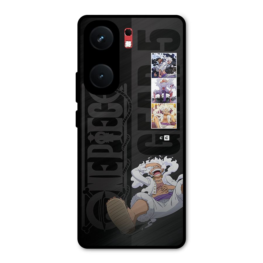 One Piece Monkey D LUffy Gear 5 Metal Back Case for iQOO Neo 9 Pro