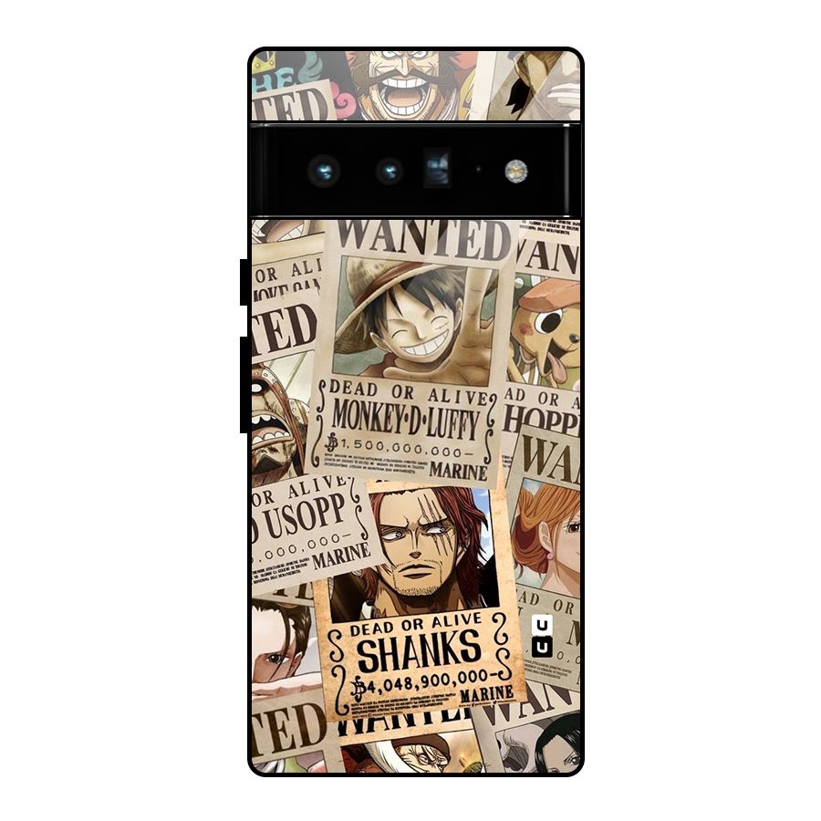 One Piece Most Wanted Glass Back Case for Google Pixel 6 Pro