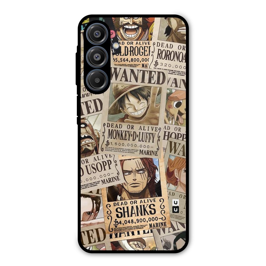 One Piece Most Wanted Metal Back Case for Galaxy A16 5G