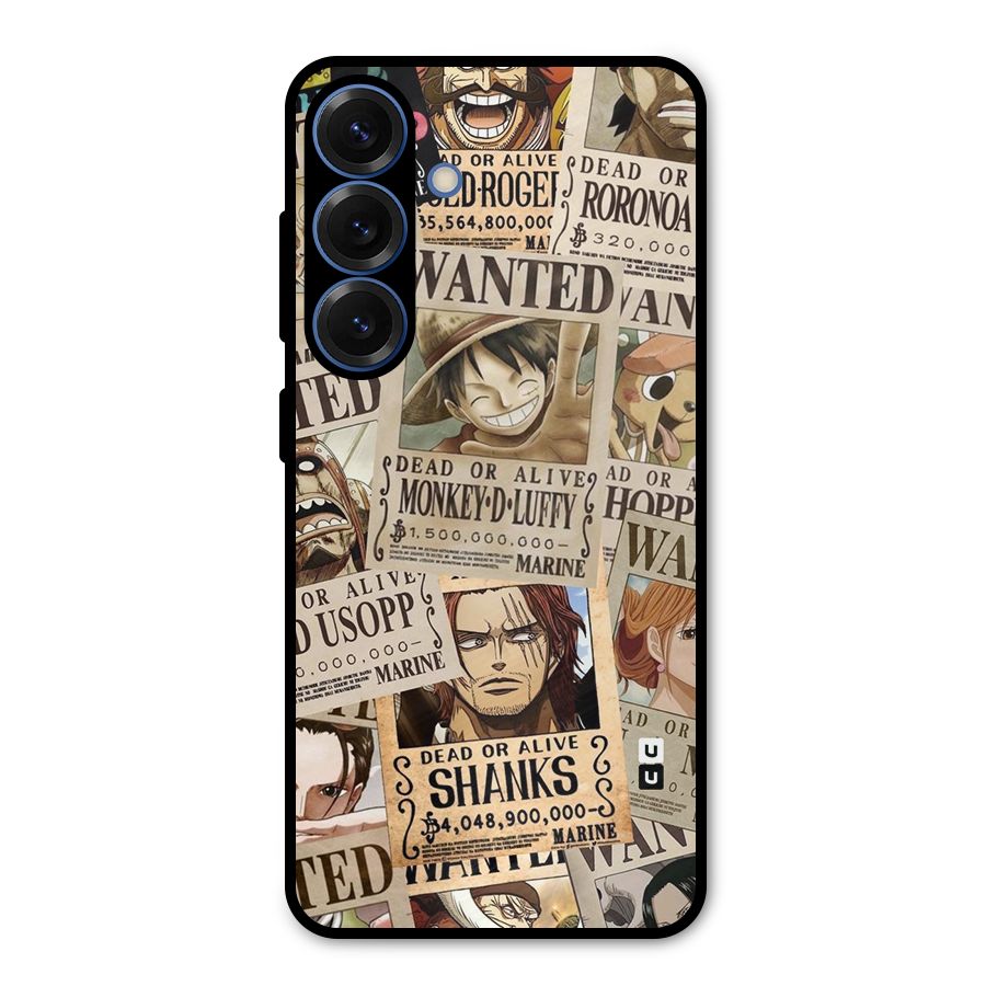 One Piece Most Wanted Metal Back Case for Galaxy S25