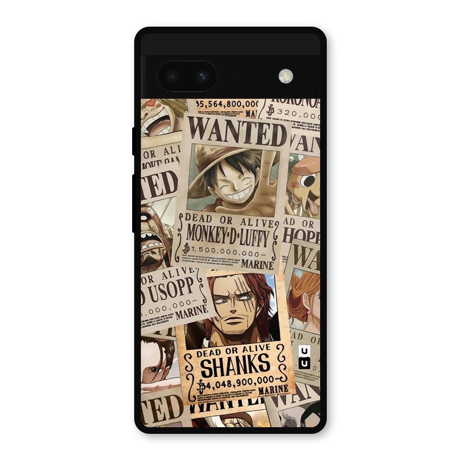 One Piece Most Wanted Metal Back Case for Google Pixel 6a