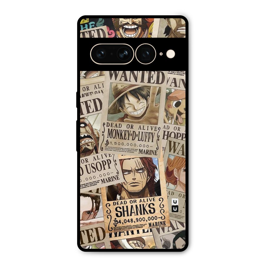 One Piece Most Wanted Metal Back Case for Google Pixel 7 Pro