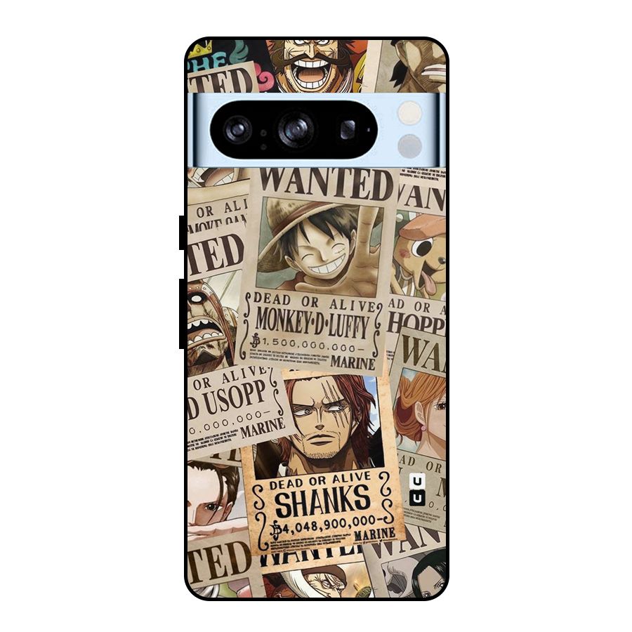 One Piece Most Wanted Metal Back Case for Google Pixel 8 Pro